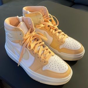 NEW WOMENS AIR JORDAN 1 ELEVATE HIGH IN CREAM